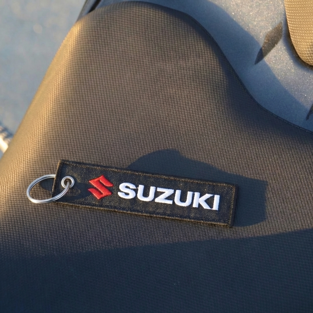 Foldable Tail Tidy + Racing Mirrors + FREE Keyring