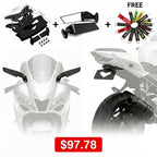 Foldable Tail Tidy + Racing Mirrors + FREE Keyring